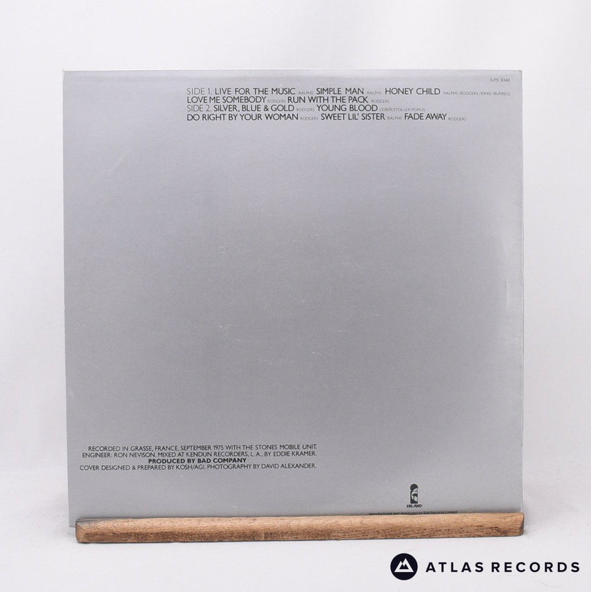 Bad Company - Run With The Pack - Reissue LP Vinyl Record - VG+/EX