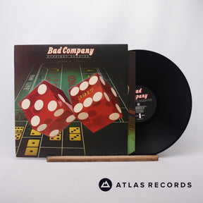Bad Company Straight Shooter LP Vinyl Record - Front Cover & Record
