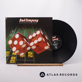 Bad Company Straight Shooter LP Vinyl Record - Front Cover & Record