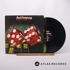 Bad Company Straight Shooter LP Vinyl Record - Front Cover & Record