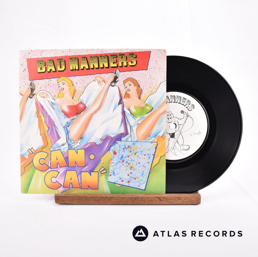 Bad Manners Can Can 7" Vinyl Record - Front Cover & Record