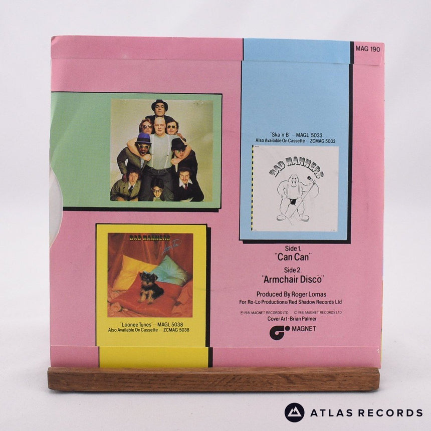 Bad Manners - Can Can - 7" Vinyl Record - EX/EX