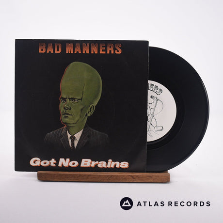 Bad Manners Got No Brains 7" Vinyl Record - Front Cover & Record