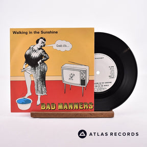 Bad Manners Walking In The Sunshine 7" Vinyl Record - Front Cover & Record