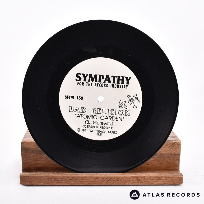 Bad Religion - Atomic Garden - Etched Single-Sided Us 7" Vinyl Record - EX/EX