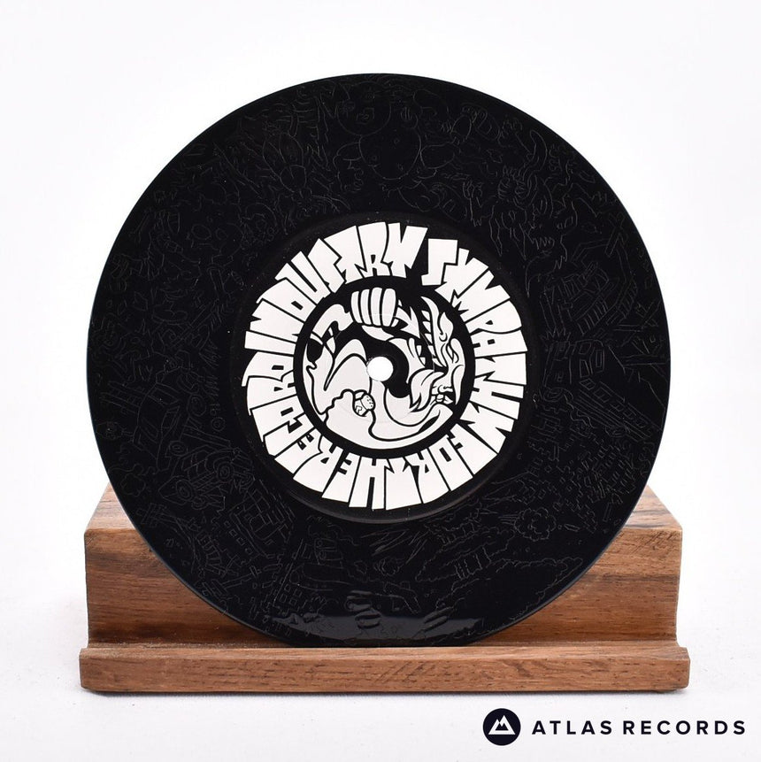 Bad Religion - Atomic Garden - Etched Single-Sided Us 7" Vinyl Record - EX/EX