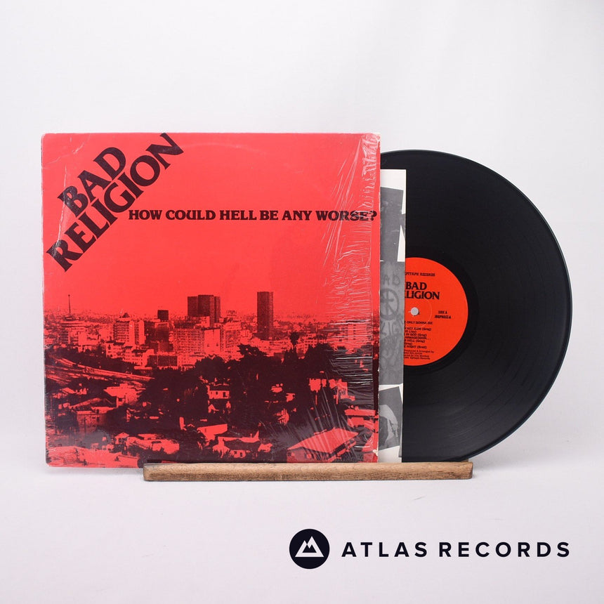 Bad Religion How Could Hell Be Any Worse? LP Vinyl Record - Front Cover & Record