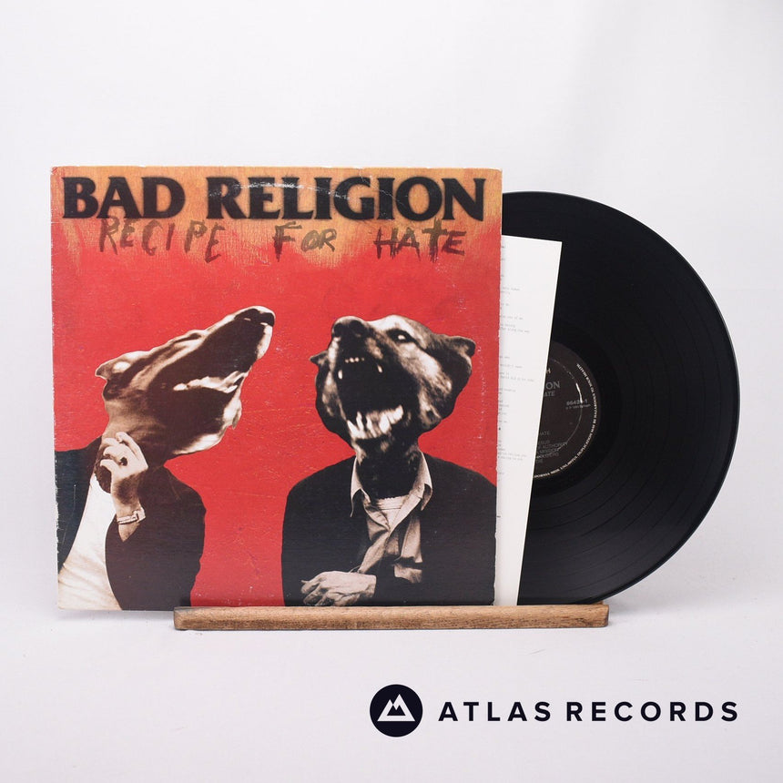 Bad Religion Recipe For Hate LP Vinyl Record - Front Cover & Record