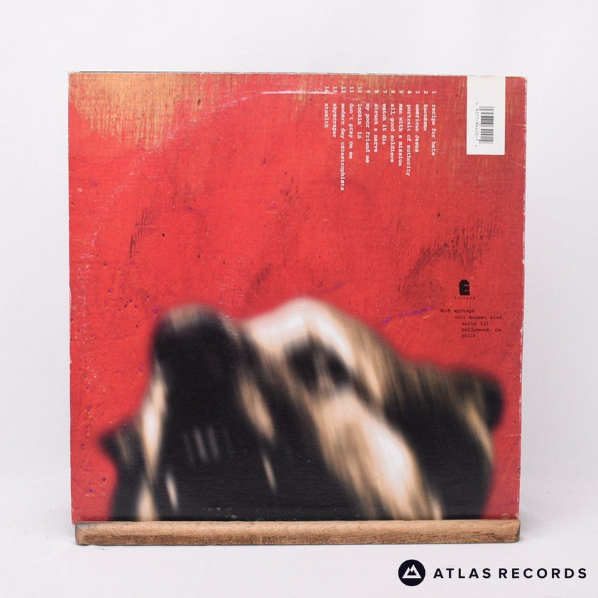 Bad Religion - Recipe For Hate - Lyric Sheet 1-A 1-B LP Vinyl Record - VG+/EX