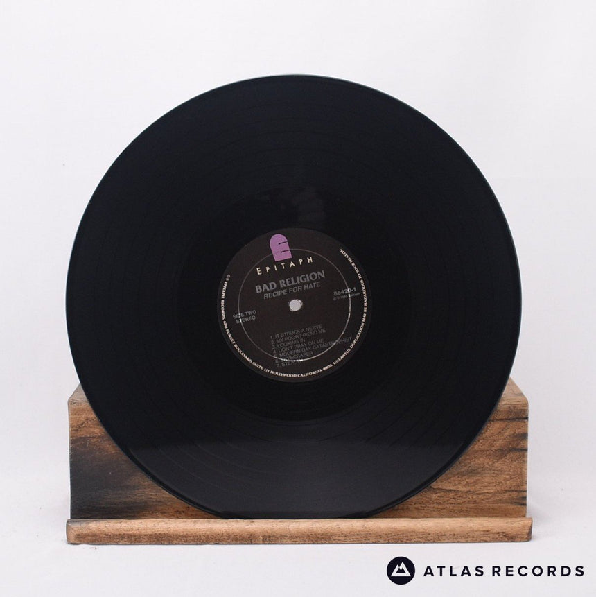 Bad Religion - Recipe For Hate - Lyric Sheet 1-A 1-B LP Vinyl Record - VG+/EX