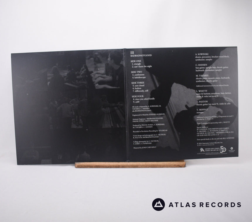 BadBadNotGood - III - Clear W/ Silver Marble 2 x LP Vinyl Record - EX/NM