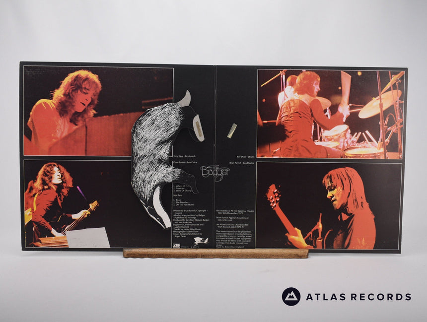 Badger - One Live Badger - Gatefold A3 B3 LP Vinyl Record - EX/EX