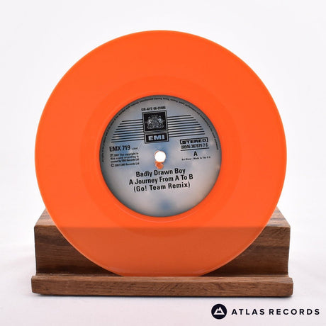Badly Drawn Boy - A Journey From A To B - Orange 7" Vinyl Record - NM/NM