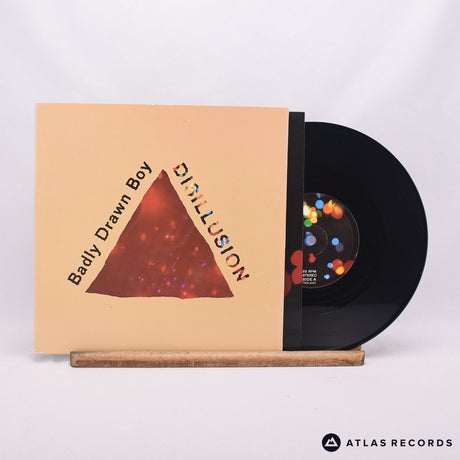 Badly Drawn Boy Disillusion 10" Vinyl Record - Front Cover & Record