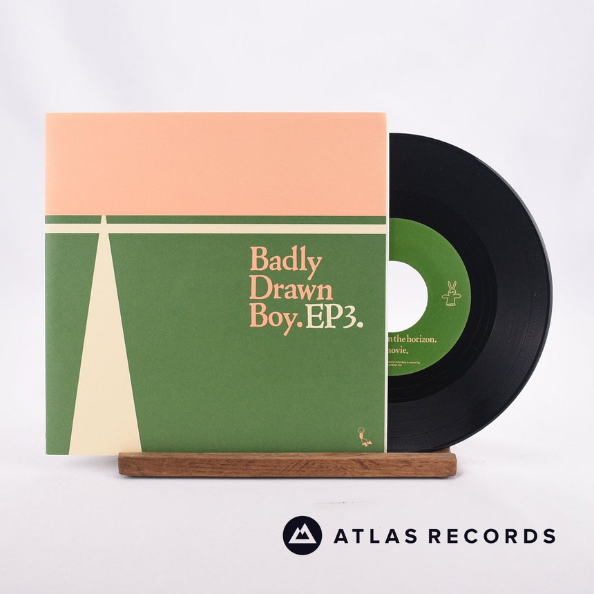 Badly Drawn Boy EP3 7" Vinyl Record - Front Cover & Record