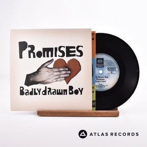 Badly Drawn Boy Promises 7" Vinyl Record - Front Cover & Record