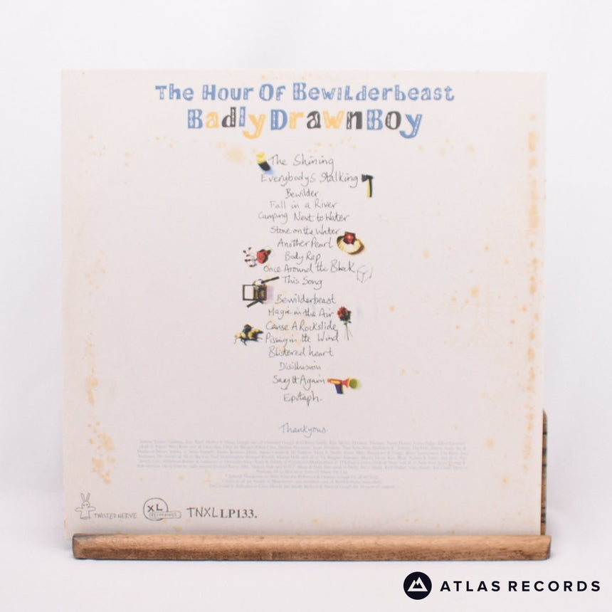 Badly Drawn Boy - The Hour Of Bewilderbeast - A3 B2 LP Vinyl Record - NM/EX
