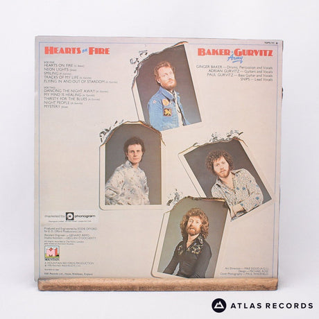 Baker Gurvitz Army - Hearts On Fire - LP Vinyl Record - VG+/EX