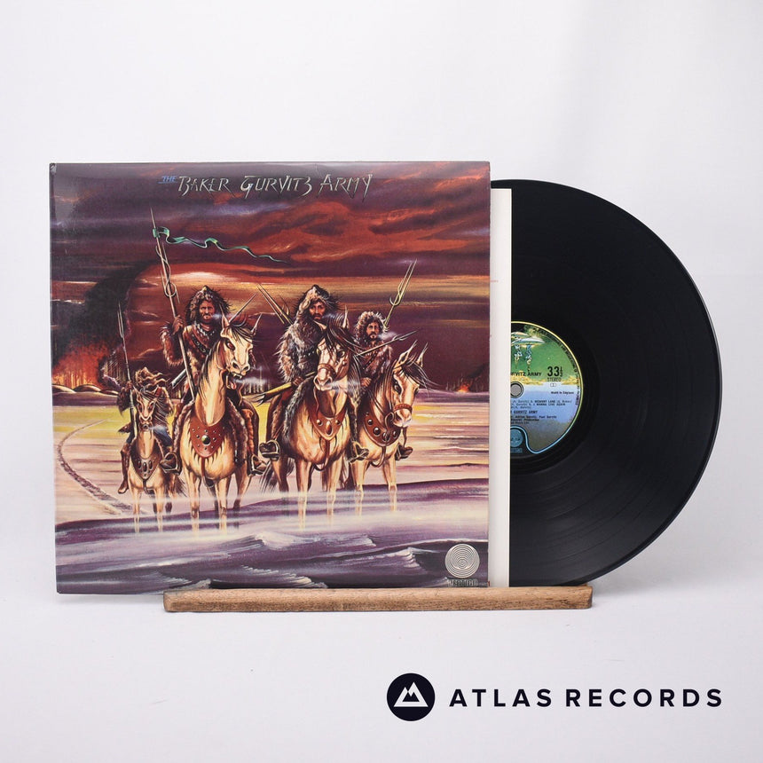 Baker Gurvitz Army The Baker Gurvitz Army LP Vinyl Record - Front Cover & Record