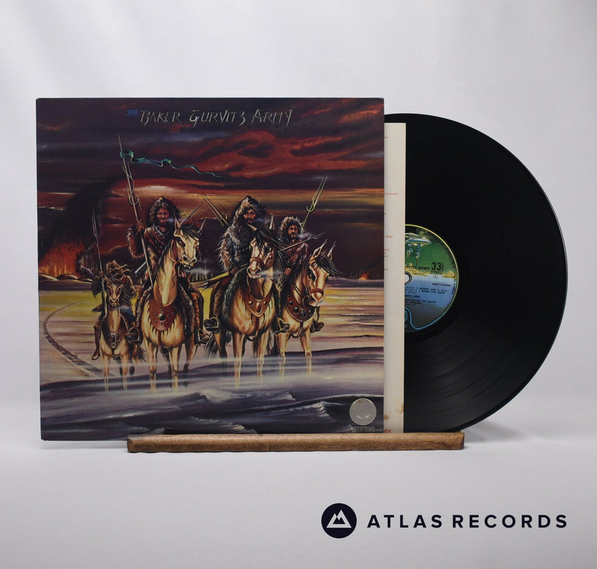 Baker Gurvitz Army The Baker Gurvitz Army LP Vinyl Record - Front Cover & Record