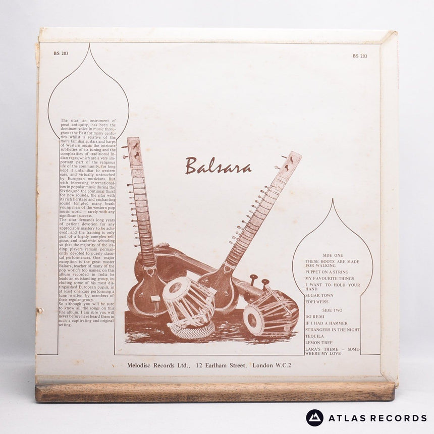 Balsara & His Singing Sitars - Balsara & His Singing Sitars - LP Vinyl Record