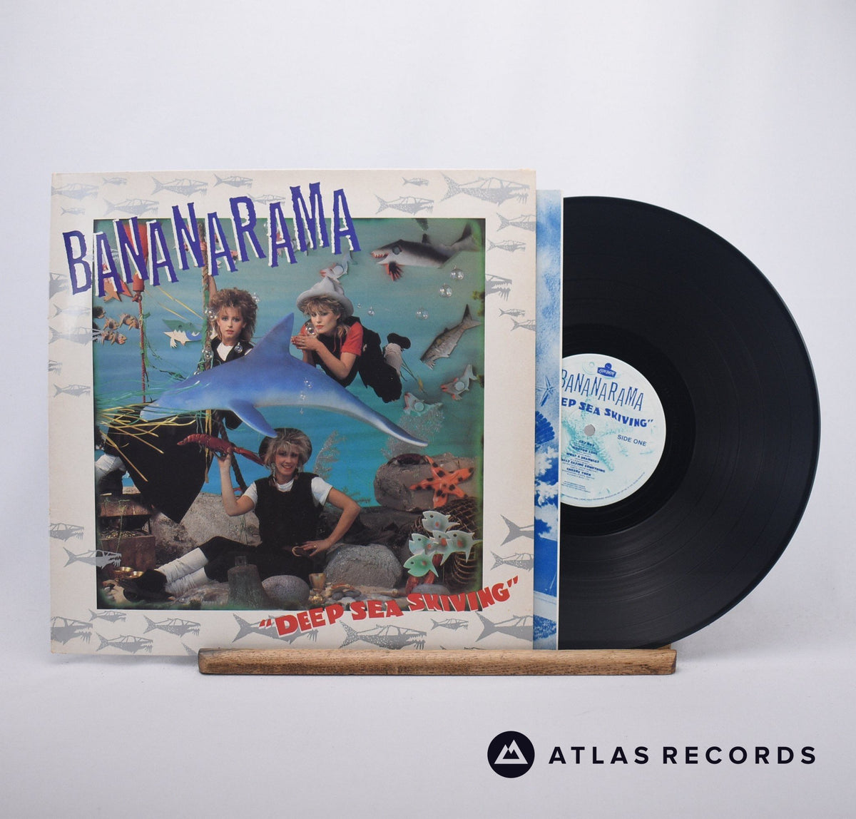 Bananarama Deep Sea Skiving LP Vinyl Record - Front Cover & Record