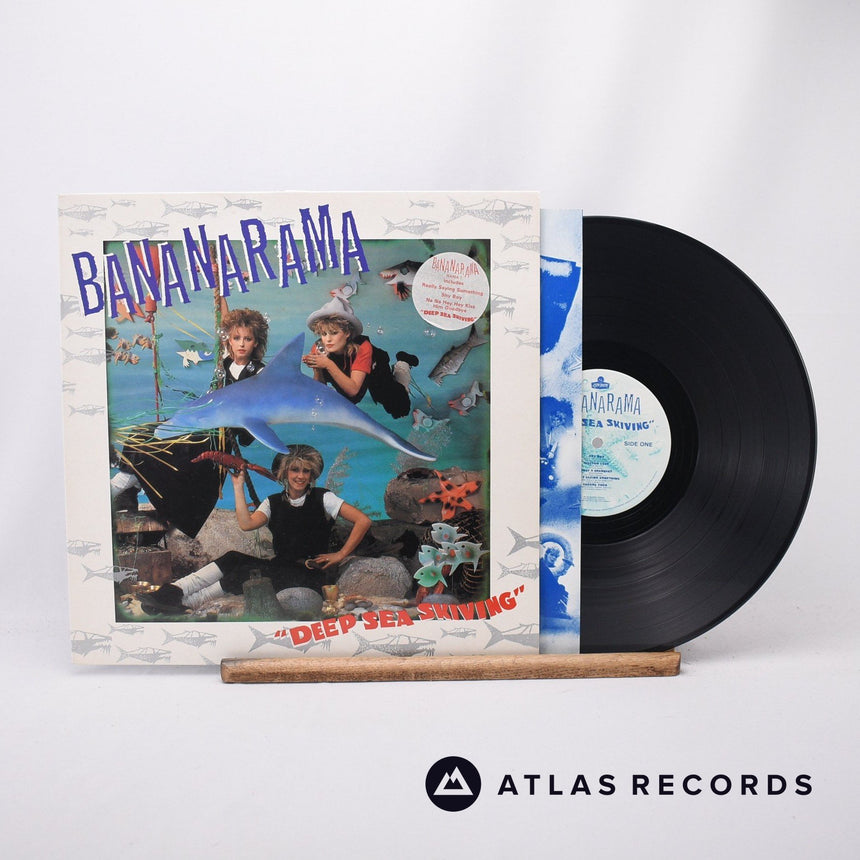 Bananarama Deep Sea Skiving LP Vinyl Record - Front Cover & Record