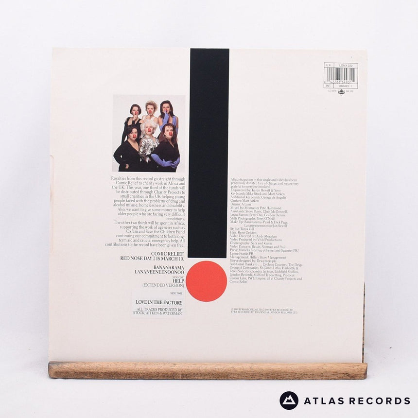 Bananarama - Help - 12" Vinyl Record - EX/EX