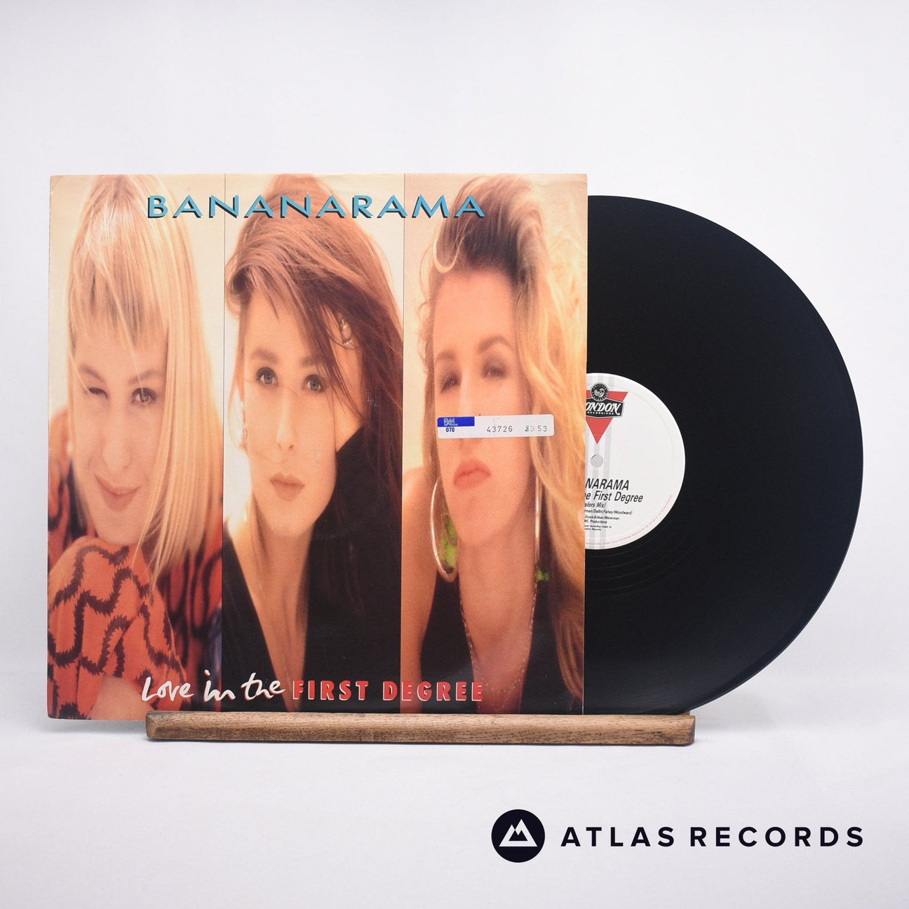 Bananarama Love In The First Degree 12" Vinyl Record - Front Cover & Record