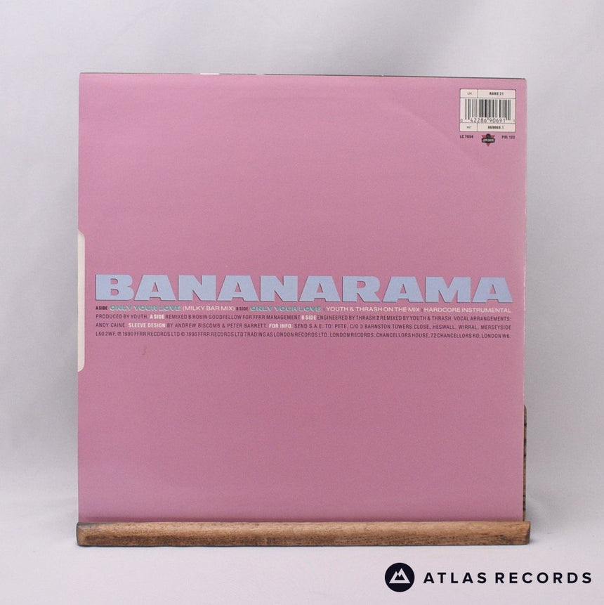 Bananarama - Only Your Love - 12" Vinyl Record - EX/EX