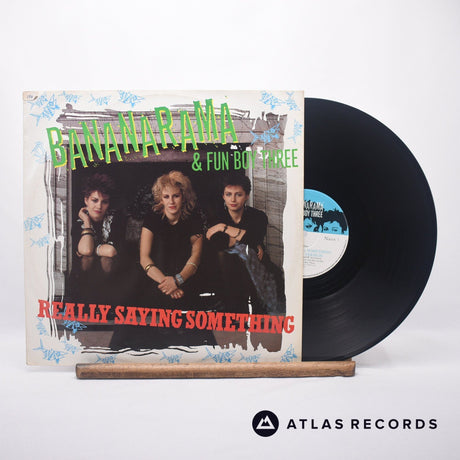 Bananarama Really Saying Something 12" Vinyl Record - Front Cover & Record