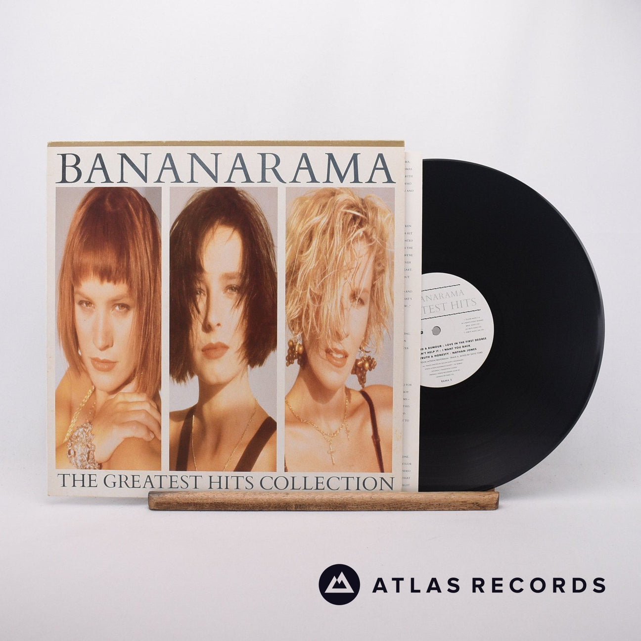 Bananarama The Greatest Hits Collection LP Vinyl Record - Front Cover & Record