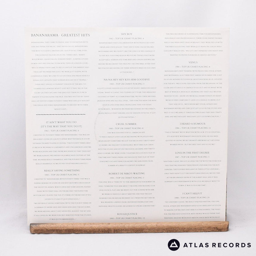 Bananarama - The Greatest Hits Collection - LP Vinyl Record - EX/VG+