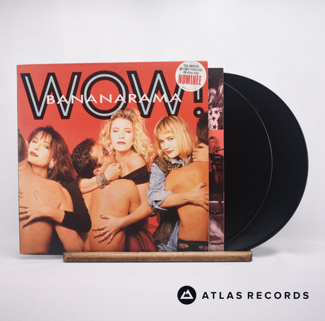 Bananarama Wow! LP + 12" Vinyl Record - Front Cover & Record