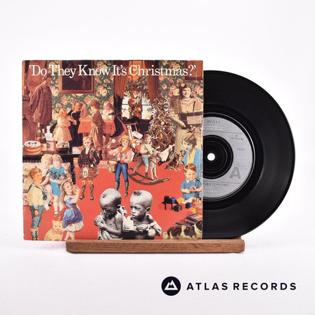 Band Aid Do They Know It's Christmas? 7" Vinyl Record - Front Cover & Record