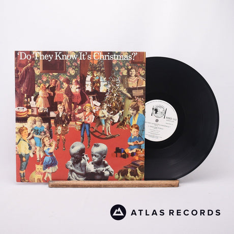 Band Aid Do They Know It's Christmas? 12" Vinyl Record - Front Cover & Record