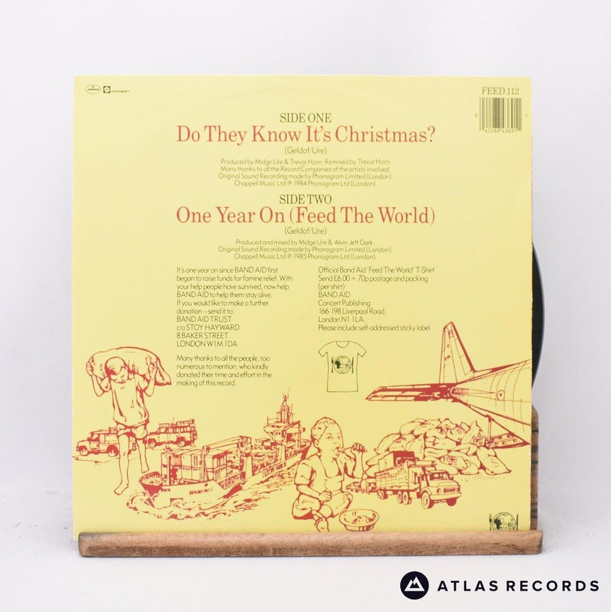 Band Aid - Do They Know It's Christmas? - Bilbo 12" Vinyl Record - EX/EX