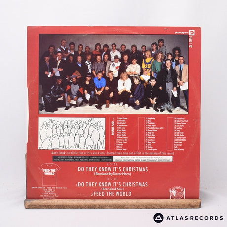 Band Aid - Do They Know It's Christmas? - Townhouse 12" Vinyl Record - VG+/EX
