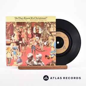 Band Aid Do They Know It's Christmas? 7" Vinyl Record - Front Cover & Record
