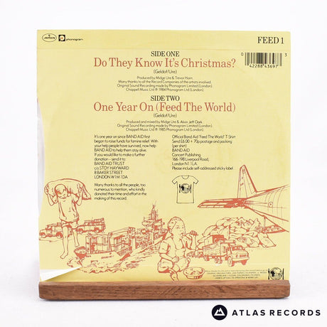 Band Aid - Do They Know It's Christmas? - 7" Vinyl Record - VG+/VG+