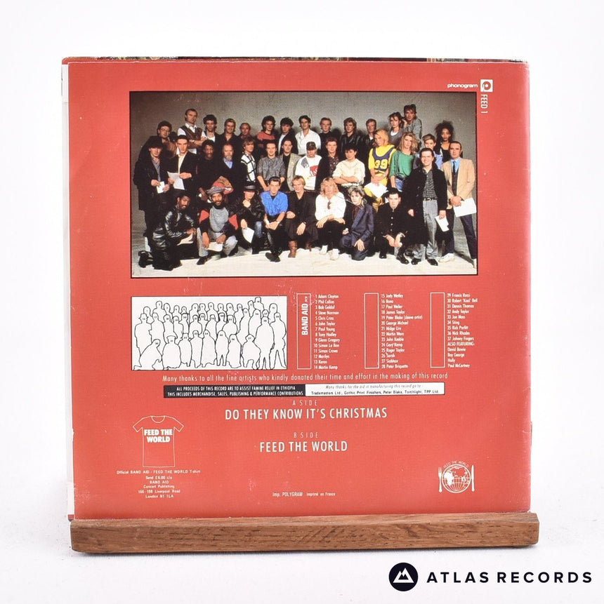 Band Aid - Do They Know It's Christmas? - 7" Vinyl Record - VG+/EX