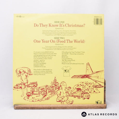 Band Aid - Do They Know It's Christmas? - Reissue 12" Vinyl Record - EX/EX