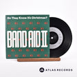 Band Aid II Do They Know It's Christmas? 7" Vinyl Record - Front Cover & Record