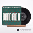 Band Aid II Do They Know It's Christmas? 7" Vinyl Record - Front Cover & Record