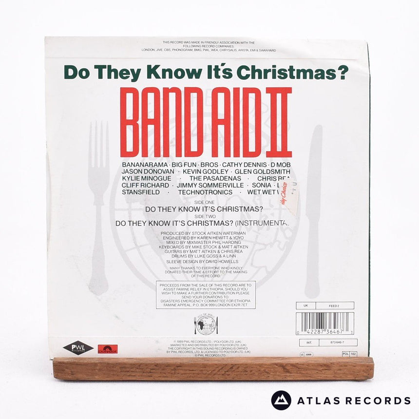 Band Aid II - Do They Know It's Christmas? - 7" Vinyl Record - VG+/VG+