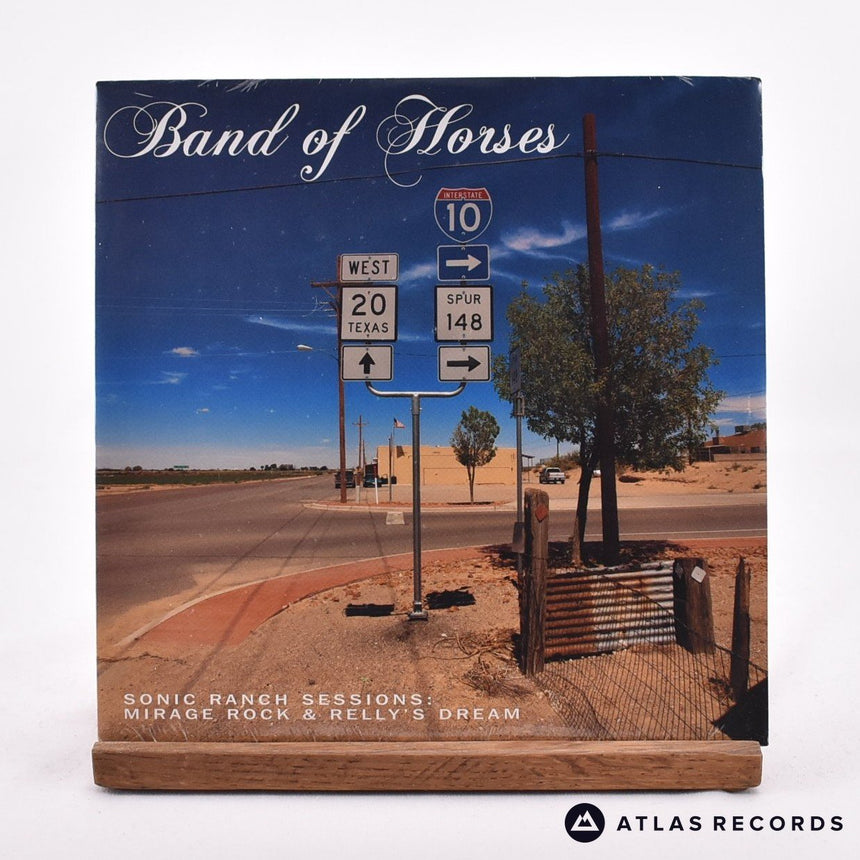 Band Of Horses Sonic Ranch Sessions: Mirage Rock & Relly's Dream 7" Vinyl Record - Front Cover & Record