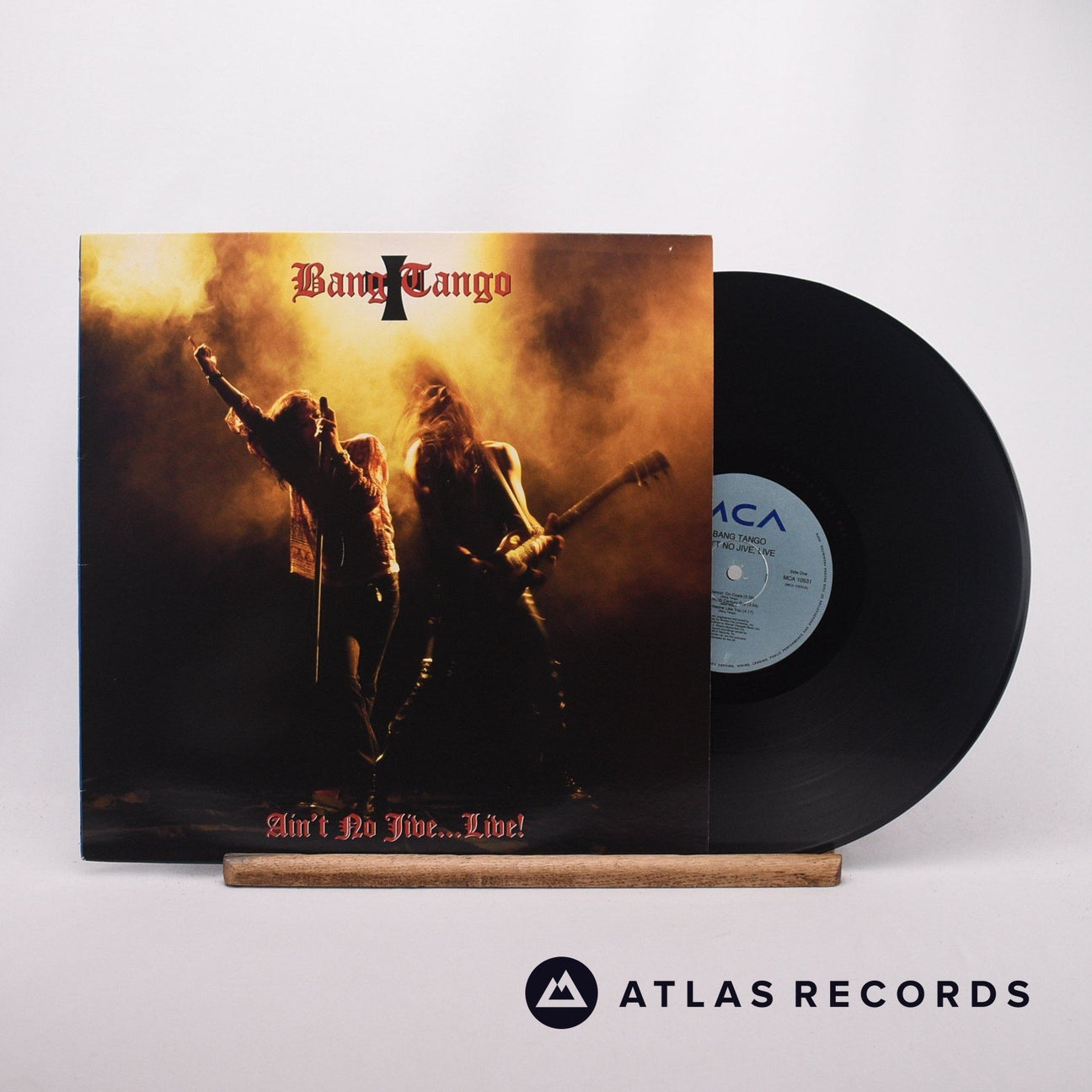 Bang Tango Ain't No Jive....Live 12" Vinyl Record - Front Cover & Record