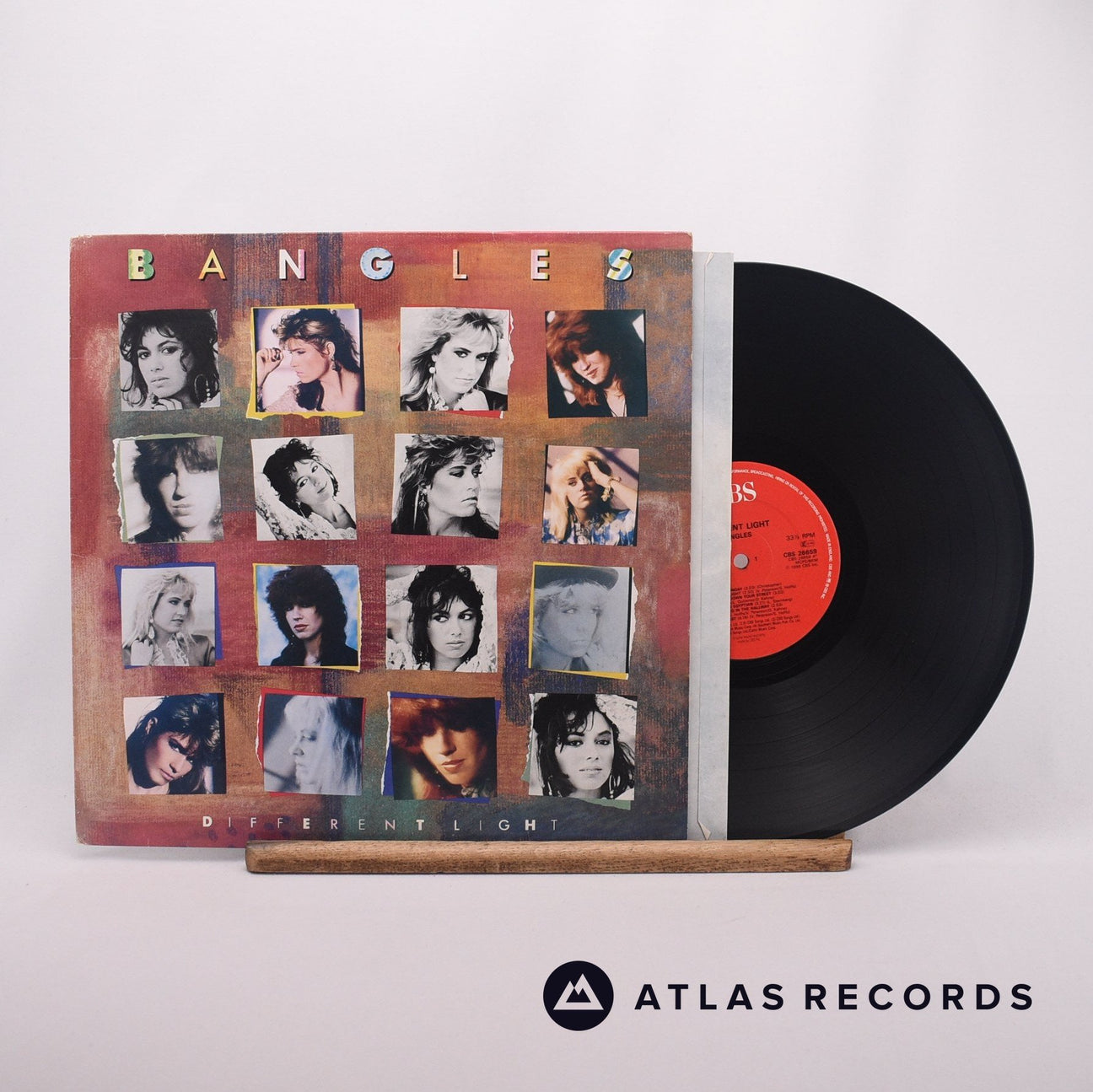 Bangles Different Light LP Vinyl Record - Front Cover & Record