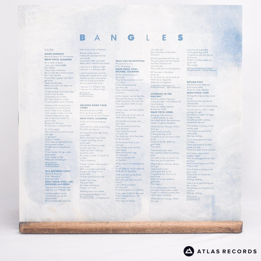 Bangles - Different Light - LP Vinyl Record - EX/EX