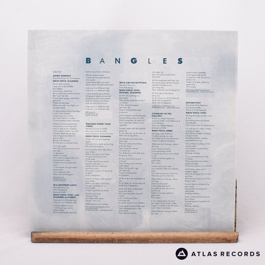 Bangles - Different Light - LP Vinyl Record - EX/NM
